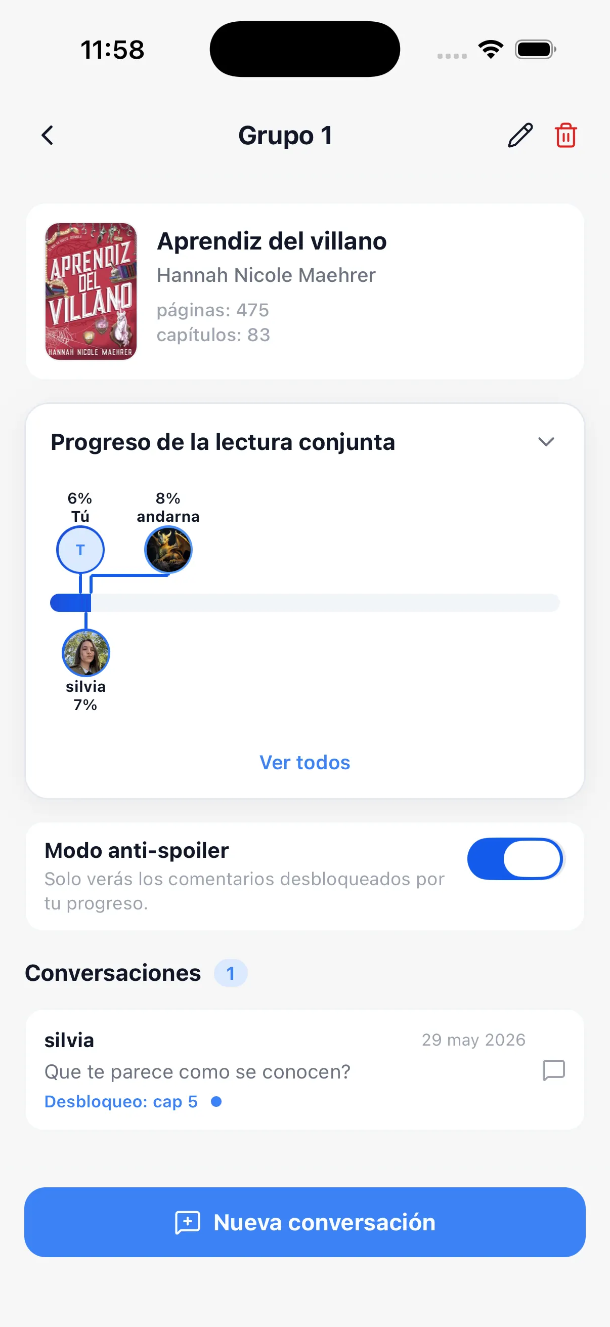 Lectura conjunta