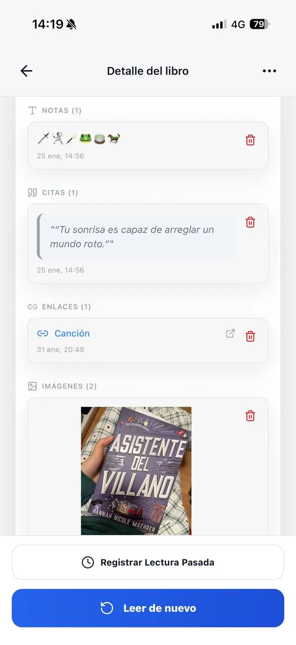 Notas y recuerdos